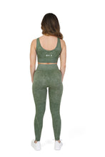 Load image into Gallery viewer, Stretch Green Sports Bra
