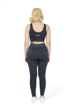 Load image into Gallery viewer, Stretch Vintage Black Leggings