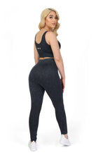 Load image into Gallery viewer, Stretch Vintage Black Leggings