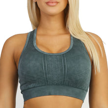 Load image into Gallery viewer, Stretch Olive Sports Bra